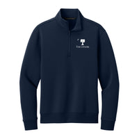 Load image into Gallery viewer, The Citadel, Big Red 3D Effect Logo, Mercer+Mettle® Soft Spacer 1/4-Zip - Navy
