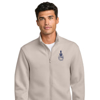 Load image into Gallery viewer, The Citadel, 3D Effect Spike Logo, Mercer+Mettle® Soft Spacer Full-Zip- Warm Quartz
