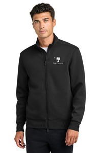 Load image into Gallery viewer, The Citadel, 3D Effect Big Red Logo, Mercer+Mettle® Soft Spacer Full-Zip Black

