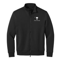 Load image into Gallery viewer, The Citadel, 3D Effect Big Red Logo, Mercer+Mettle® Soft Spacer Full-Zip Warm Quartz - Black
