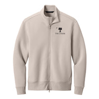 Load image into Gallery viewer, The Citadel, 3D Effect Big Red Logo, Mercer+Mettle® Soft Spacer Full-Zip Warm Quartz
