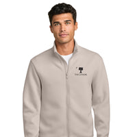 Load image into Gallery viewer, The Citadel, 3D Effect Big Red Logo, Mercer+Mettle® Soft Spacer Full-Zip Warm Quartz
