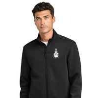 Load image into Gallery viewer, The Citadel, 3D Effect Spike Logo, Mercer+Mettle® Soft Spacer Full-Zip- Black
