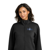 Load image into Gallery viewer, The Citadel, Mom Spike, Mercer+Mettle® Women’s Soft Spacer Full-Zip - Black
