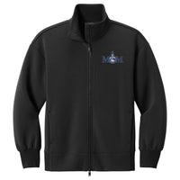 Load image into Gallery viewer, The Citadel, Mom Spike, Mercer+Mettle® Women’s Soft Spacer Full-Zip - Black

