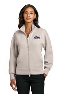 Load image into Gallery viewer, The Citadel, Mom Spike, Mercer+Mettle® Women’s Soft Spacer Full-Zip - Warm Quartz
