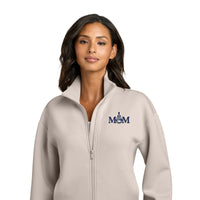Load image into Gallery viewer, The Citadel, Mom Spike, Mercer+Mettle® Women’s Soft Spacer Full-Zip - Warm Quartz
