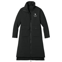 Load image into Gallery viewer, The Citadel, Big Red Alumni, MiiR® Women’s Sashiko Stretch Puffy Long Jacket
