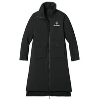 Load image into Gallery viewer, The Citadel, Spike, MiiR® Women’s Sashiko Stretch Puffy Long Jacket
