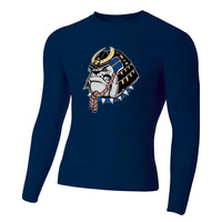 Load image into Gallery viewer, The Citadel, Club Sports - Judo, A4 Adult Polyester Spandex Long Sleeve Compression T-Shirt
