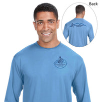 Load image into Gallery viewer, The Citadel, Alumni Club, Northwest Georgia, A4 Cooling Performance Long Sleeve Tee- Carolina Blue
