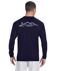 Load image into Gallery viewer, The Citadel, Alumni Club, Northwest Georgia, A4 Cooling Performance Long Sleeve Tee- Navy
