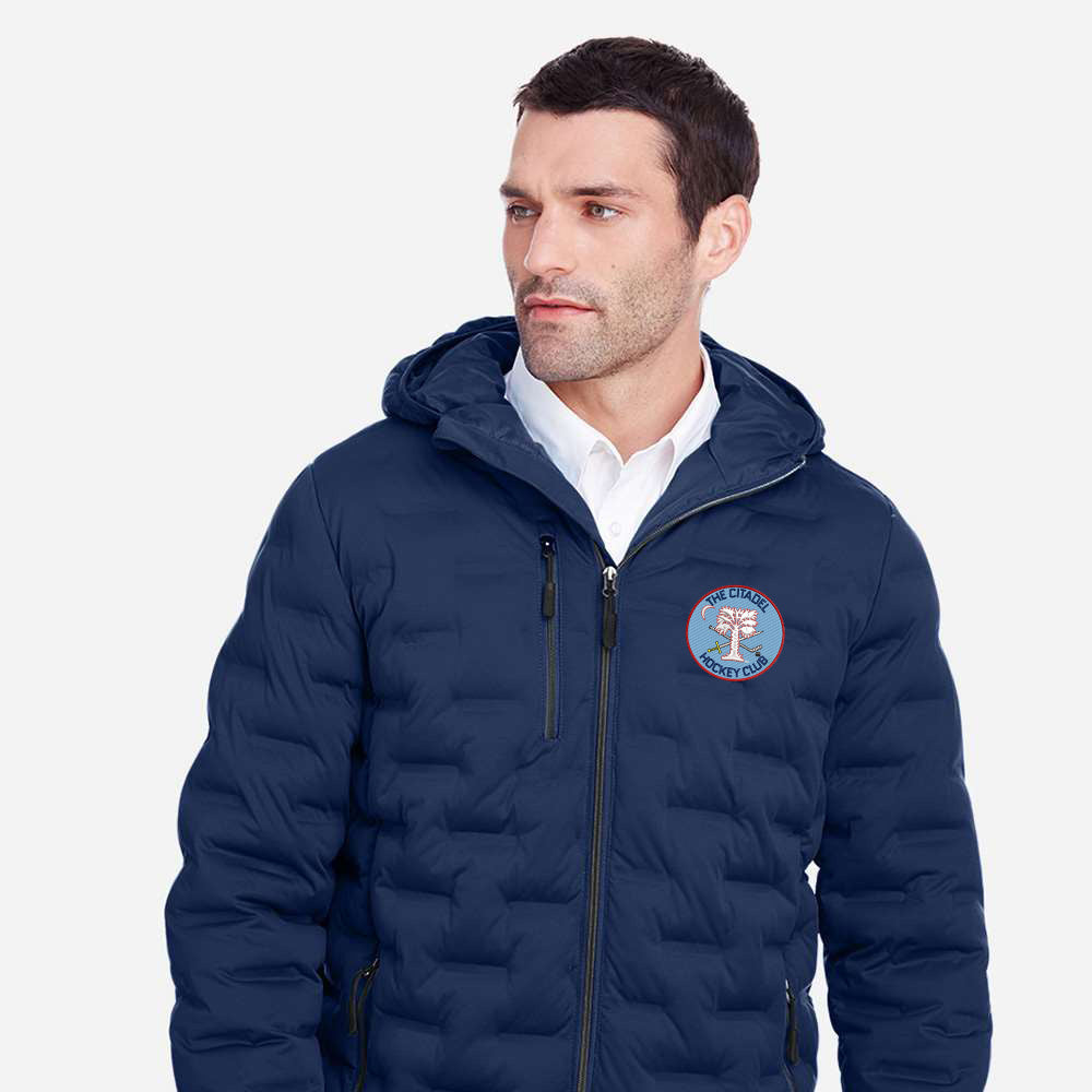 The Citadel, Club Sports - Hockey, Men's Loft Puffer Jacket - Navy