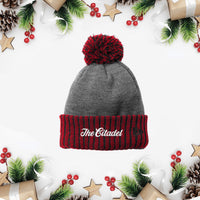 Load image into Gallery viewer, The Citadel, Embroidered, Limited Edition New Era® Colorblock Cuffed Beanie- Red
