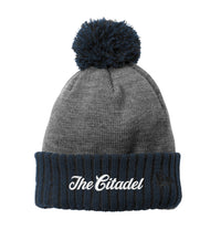Load image into Gallery viewer, The Citadel, Embroidered, Limited Edition New Era® Colorblock Cuffed Beanie
