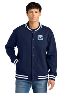Load image into Gallery viewer, The Citadel, C Star Logo, Varsity Heavyweight Fleece Jacket
