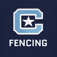 Load image into Gallery viewer, The Citadel, C Star, Fencing, Varsity Heavyweight Fleece Jacket
