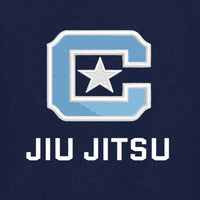 Load image into Gallery viewer, The Citadel, C Star, Jiu Jitsu, Varsity Heavyweight Fleece Jacket
