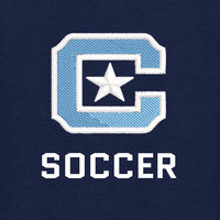 Load image into Gallery viewer, The Citadel, C Star, Soccer, Varsity Heavyweight Fleece Jacket
