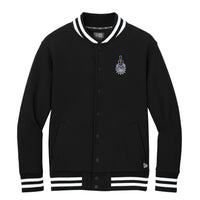 Load image into Gallery viewer, The Citadel, Spike, Varsity Heavyweight Fleece Jacket - Black
