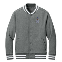 Load image into Gallery viewer, The Citadel, Spike, Varsity Heavyweight Fleece Jacket - Gray
