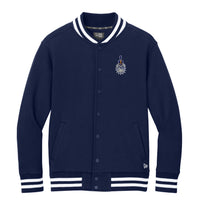 Load image into Gallery viewer, The Citadel, Spike, Varsity Heavyweight Fleece Jacket - Navy
