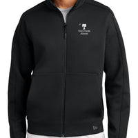 Load image into Gallery viewer, The Citadel, Big Red Alumni, New Era® Double Back Full-Zip - Black
