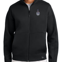 Load image into Gallery viewer, The Citadel, Spike, New Era® Double Back Full-Zip - Black
