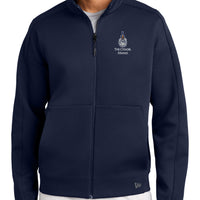 Load image into Gallery viewer, The Citadel, Spike Alumni, New Era® Double Back Full-Zip - Navy
