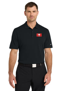 Load image into Gallery viewer, The Citadel, Big Red Flag, Nike Dri-FIT Micro Pique 2.0 Polo - Black
