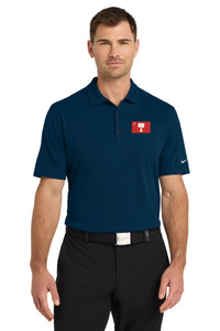 Load image into Gallery viewer, The Citadel, Big Red Flag, Nike Dri-FIT Micro Pique 2.0 Polo - Navy
