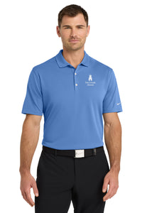 Load image into Gallery viewer, The Citadel, Barracks Alumni, Nike Dri-FIT Micro Pique 2.0 Polo - Carolina Blue
