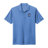 Load image into Gallery viewer, The Citadel, Jumping Bulldog, Nike Dri-FIT Micro Pique 2.0 Polo - Carolina Blue

