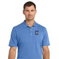 Load image into Gallery viewer, The Citadel, Jumping Bulldog, Nike Dri-FIT Micro Pique 2.0 Polo - Carolina Blue
