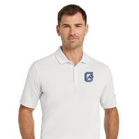 Load image into Gallery viewer, The Citadel, Jumping Bulldog, Nike Dri-FIT Micro Pique 2.0 Polo - White
