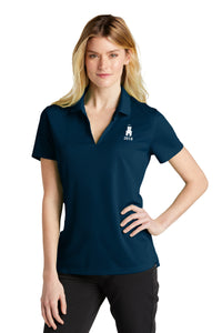Load image into Gallery viewer, The Citadel, Class Of 2018, Barracks, Nike Ladies Dri-FIT Micro Pique 2.0 Polo- Navy
