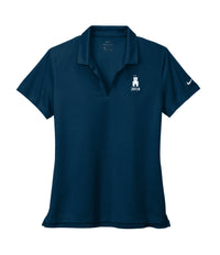 Load image into Gallery viewer, The Citadel, Class Of 2018, Barracks, Nike Ladies Dri-FIT Micro Pique 2.0 Polo- Navy
