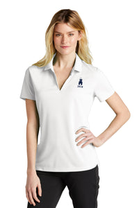 Load image into Gallery viewer, The Citadel, Class Of 2018, Barracks, Nike Ladies Dri-FIT Micro Pique 2.0 Polo- White
