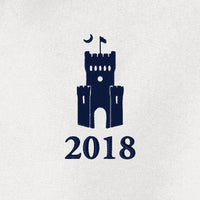 Load image into Gallery viewer, The Citadel, Class Of 2018, Barracks, Nike Ladies Dri-FIT Micro Pique 2.0 Polo- White
