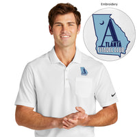 Load image into Gallery viewer, The Citadel, Atlanta Citadel Club, Nike Dri-FIT Micro Pique 2.0 Pocket Polo - White
