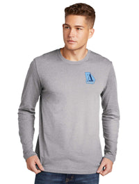 Load image into Gallery viewer, The Citadel, Atlanta Citadel Club, Next Level Apparel® Cotton Long Sleeve Tee - Heather Grey
