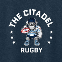 Load image into Gallery viewer, The Citadel Block C Star logo, Club Sports - Next Level Apparel® Adult CVC Long Sleeve T-Shirt - Navy
