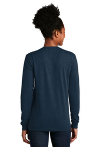 Load image into Gallery viewer, The Citadel Block C Star logo, Club Sports - Next Level Apparel® Adult CVC Long Sleeve T-Shirt - Navy
