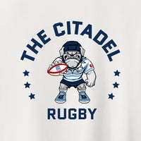 Load image into Gallery viewer, The Citadel Block C Star logo, Club Sports - Next Level Apparel® Adult CVC Long Sleeve T-Shirt - White
