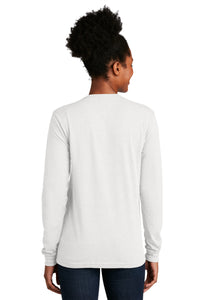 Load image into Gallery viewer, The Citadel Block C Star logo, Club Sports - Next Level Apparel® Adult CVC Long Sleeve T-Shirt - White
