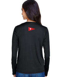 Load image into Gallery viewer, The Citadel, Club Sports - Sailing, A4 Ladies&#39; Long Sleeve Cooling Performance Crew Shirt
