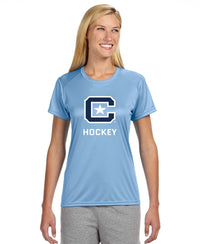 Load image into Gallery viewer, The Citadel, Club Sports - Hockey, Ladies&#39; Cooling Performance T-Shirt- Carolina Blue
