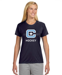 Load image into Gallery viewer, The Citadel, Club Sports - Hockey, Ladies&#39; Cooling Performance T-Shirt- Navy
