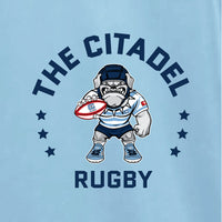 Load image into Gallery viewer, The Citadel, Club Sports - Rugby, A4 Ladies&#39; Cooling Performance T-Shirt - Carolina Blue
