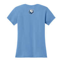 Load image into Gallery viewer, The Citadel C, Club Sports - Triathlon, A4 Ladies' Cooling Performance T-Shirt - Carolina Blue
